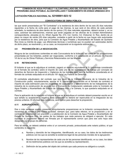 52100001-023-12 - ComisiÃ³n de Agua Potable y Alcantarillado