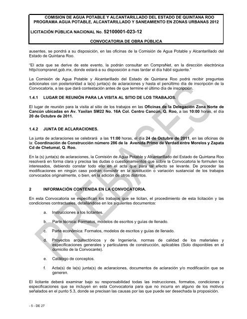 52100001-023-12 - ComisiÃ³n de Agua Potable y Alcantarillado