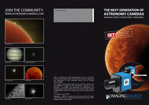 download - The Imaging Source Astronomy Cameras