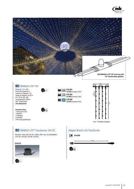 QuickFix® Outdoor - weihnachtsbeleuchtung