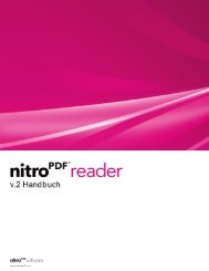 Nitro Reader 2 Handbuch