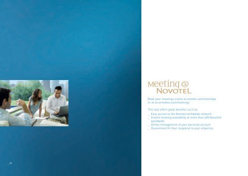 Meetings @ Novotel Brochure - Digi-products