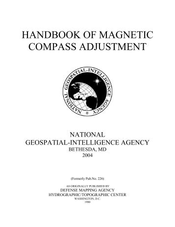 Handbook of Magnetic Compass Adjustment - Maritime Safety ...