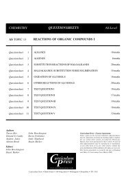 reactions of organic compounds i - practise with past papers and ...