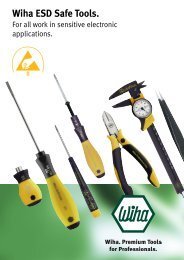 Wiha ESD Safe Tools. - KAVON CZ sro