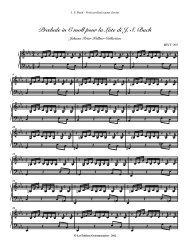 PrÃ¦lude in C moll pour la Lute di J. S. Bach