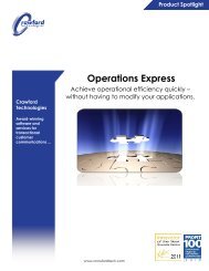 Operations Express - Crawford Technologies