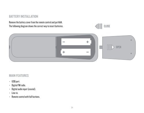 User Manual - Energy Sistem