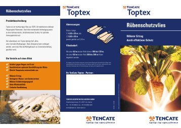 Rüben-Schutzvlies (PDF) - Hortima