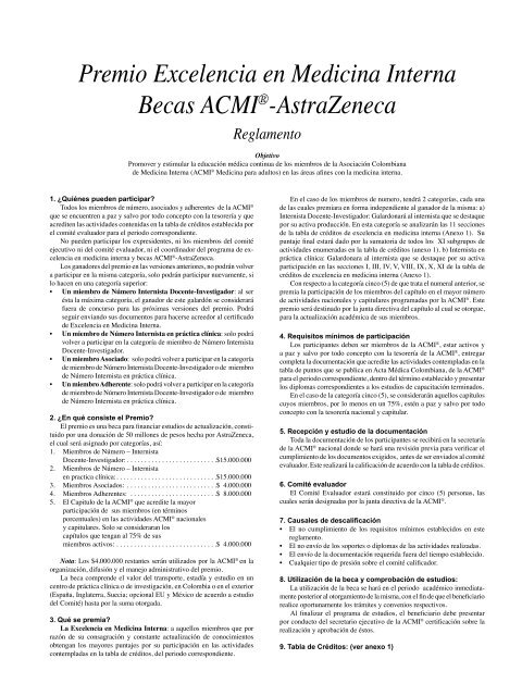Junta Directiva Nacional 2010-2012 - Acta Médica Colombiana