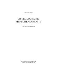 Band IV - Astrologie Dresden