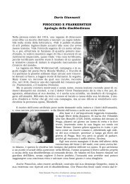 Pinocchio e Frankenstein. Apologia della disobbedienza - SuperZeko