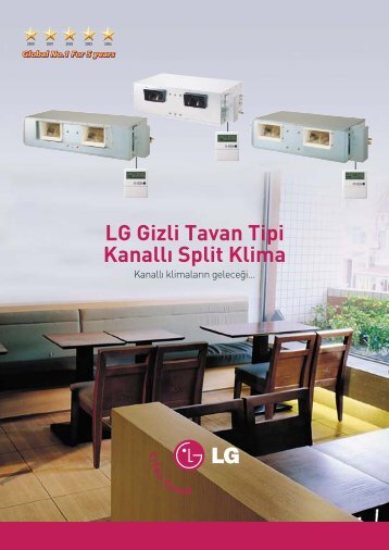 LG Gizli Tavan Tipi Kanallâ€º Split Klima