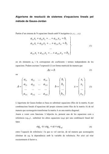 Gauss-Jordan