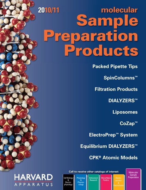 sample preparation - Harvard Apparatus UK