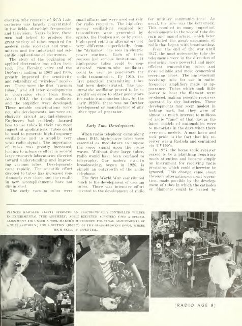 Radio Age - 1944, January - 36 Pages, 3.3 MB ... - VacuumTubeEra