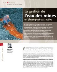 l'eau des mines - brgm