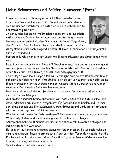 zum Pfarrplan als PDF Dokument - Kirchengemeinde Heilige ...