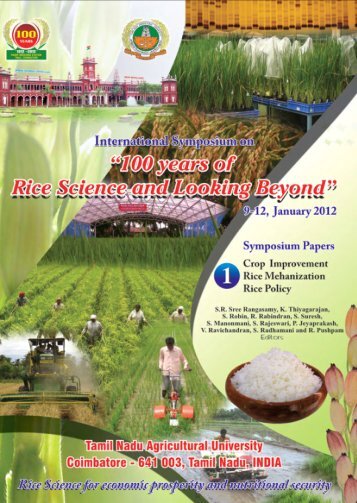 100 years of Rice Science and Looking Beyond