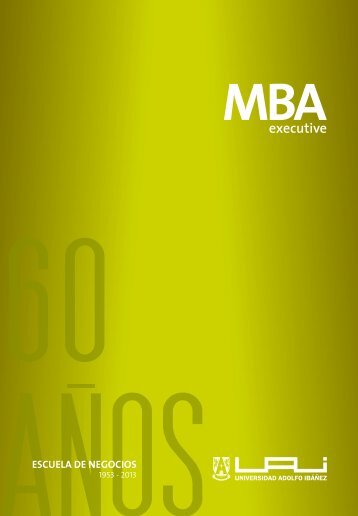 executive MBA - Universidad Adolfo IbaÃ±ez