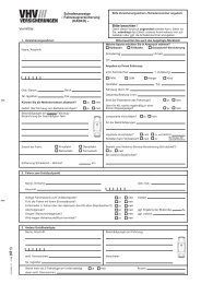 KFZ - Versicherung-Schadenanzeigen-KF-Schadenanzeige