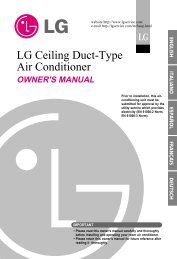 LG Ceiling Duct-Type Air Conditioner