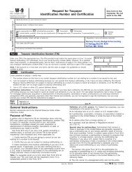 W-9 Form - Ramsey County Parks and Recreation