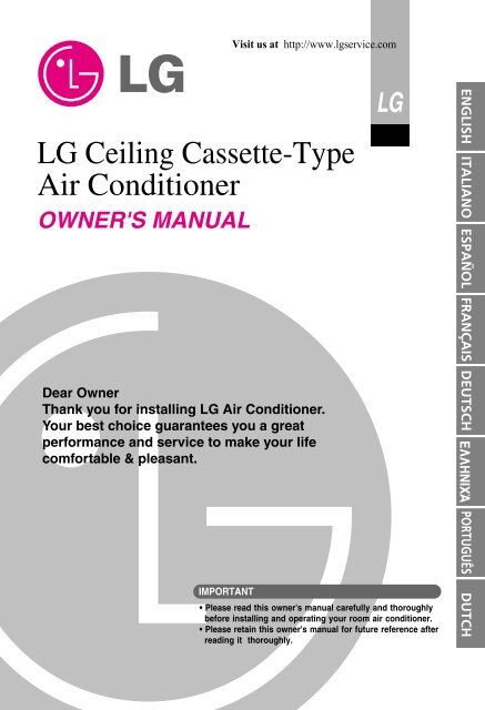 LG Ceiling Cassette-Type Air Conditioner