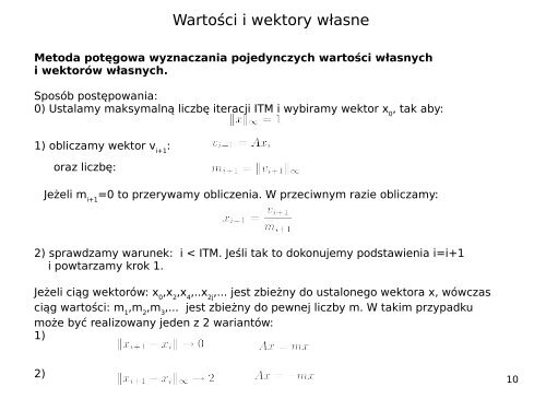 WartoÃ…Â›ci i wektory wÃ…Â‚asne - Fatcat