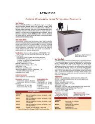 K25330 Copper Strip Tarnish Test Apparatus Ordering ... - Labequip