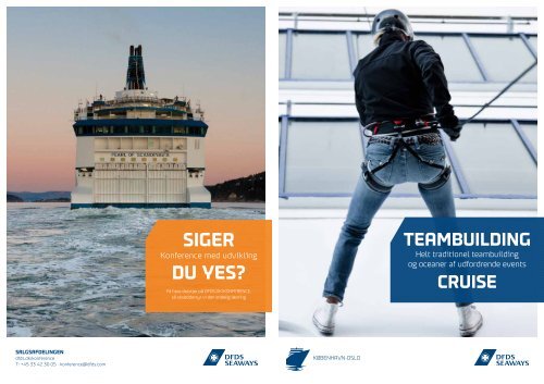 SiGer du yeS? - DFDS Seaways
