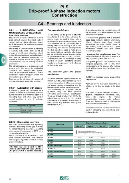 PLS Drip-proof 3-phase induction motors - Etum Elektronik