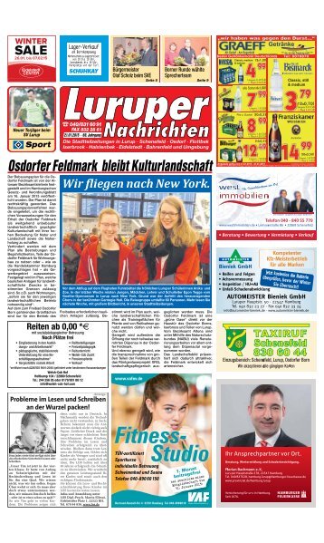 Schenefelder Bote - Osdorfer Kurier - Luruper Nachrichten