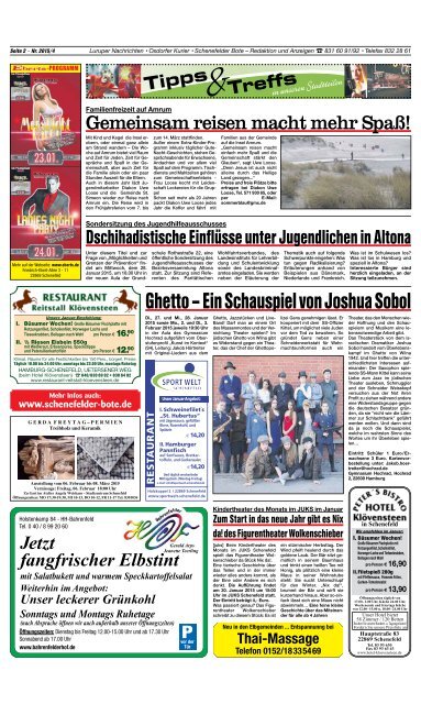 Schenefelder Bote - Osdorfer Kurier - Luruper Nachrichten