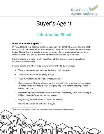 Buyer's Agent - Real Estate Agents Authority