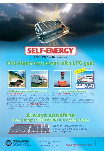 brochure Self Energy EGxx - Telecogroup