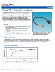 Delphi Wide Range Oxygen Sensor - Speedway Auto Parts