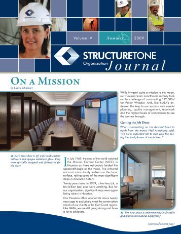 On A Mission - Structure Tone Inc.