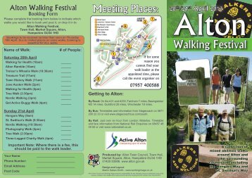 Leaflet - Alton Town Council