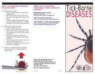 Lyme & other Tick Borne diseases brochure