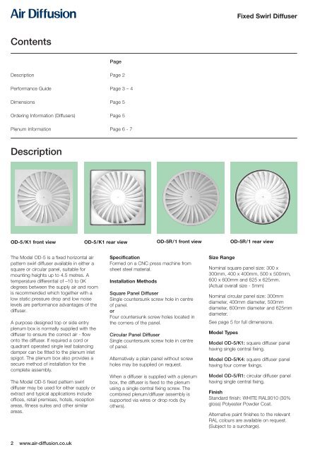 Acrobat (PDF) - Air Diffusion