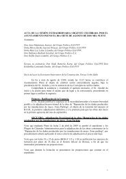 07.08.2009 Acta pleno extraordinario urgente - Eako Udala