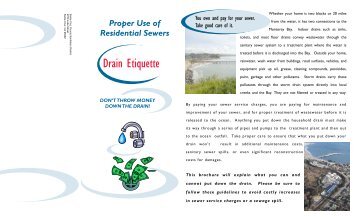 Drain Etiquette - Public Works Home Page