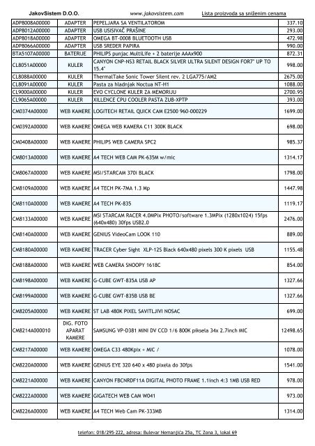 dicomMEK: Program za arhiviranje medicinskih snimaka i ...