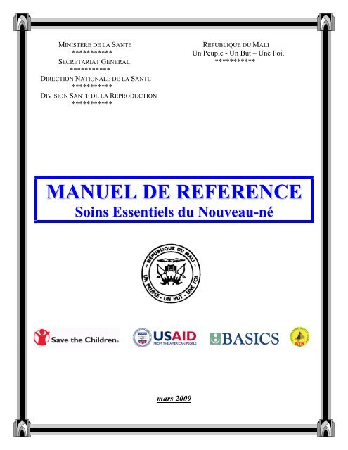 Manuel De Reference Soins Essentiels Du Nouveau Ne Mali Basics Manuel De Reference Soins Essentiels Du Nouveau Ne Mali Basics