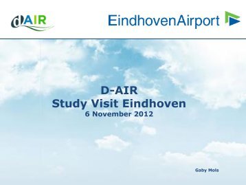 Eindhoven Airport Presentation - DAIR Project