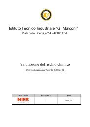 Valutazione rischio chimico - Forli