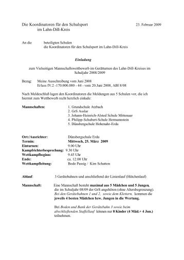 GT-GrS Einladung 2-09 - Old.schulsport-mittelhessen.de