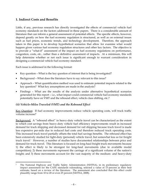 Assessment of Fuel Economy Technologies for Medium and Heavy ...