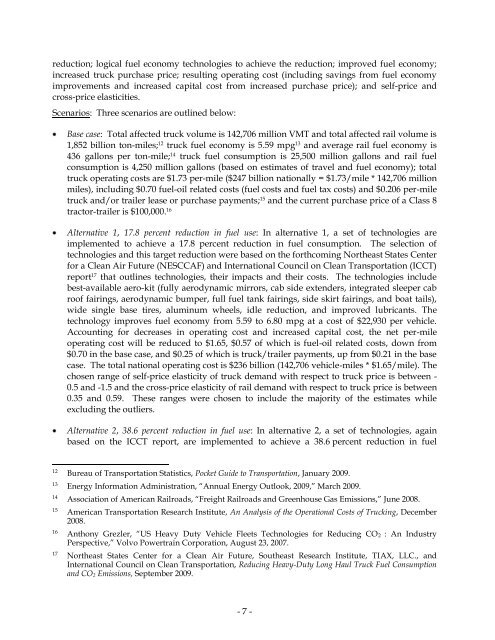 Assessment of Fuel Economy Technologies for Medium and Heavy ...